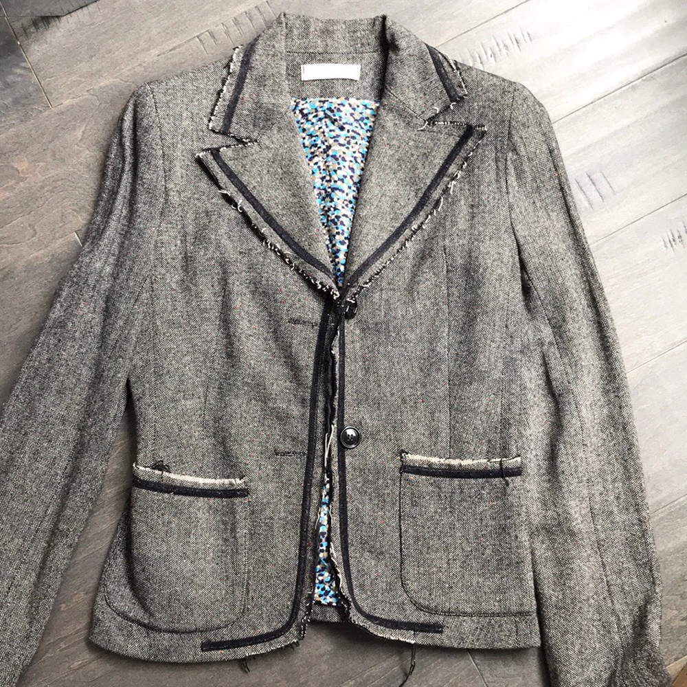 Chic Tweet Blazer - Picture 4 of 5